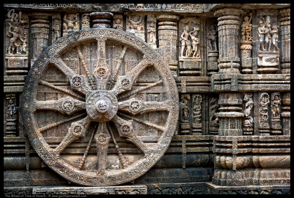 The Wheel of Time at Konark