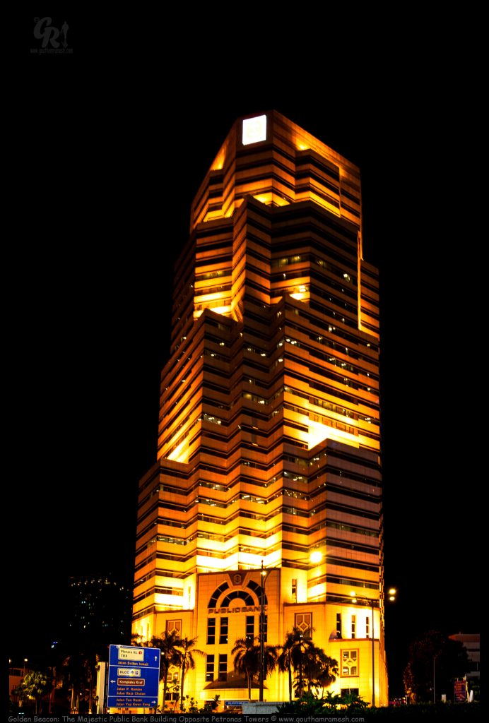 Golden Beacon: The Majestic Public Bank Building Opposite Petronas Towers
