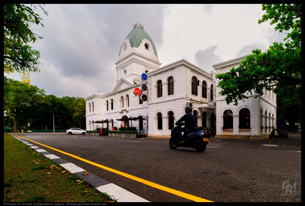 Entrance to Arcade Independence Square