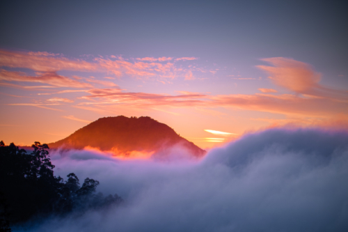 Sunrise , Top station, Munnar 